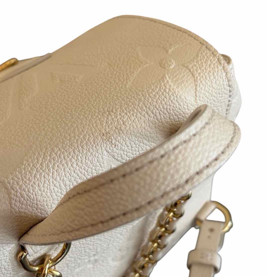 Louis Vuitton Backup Backpack Cream Handbag