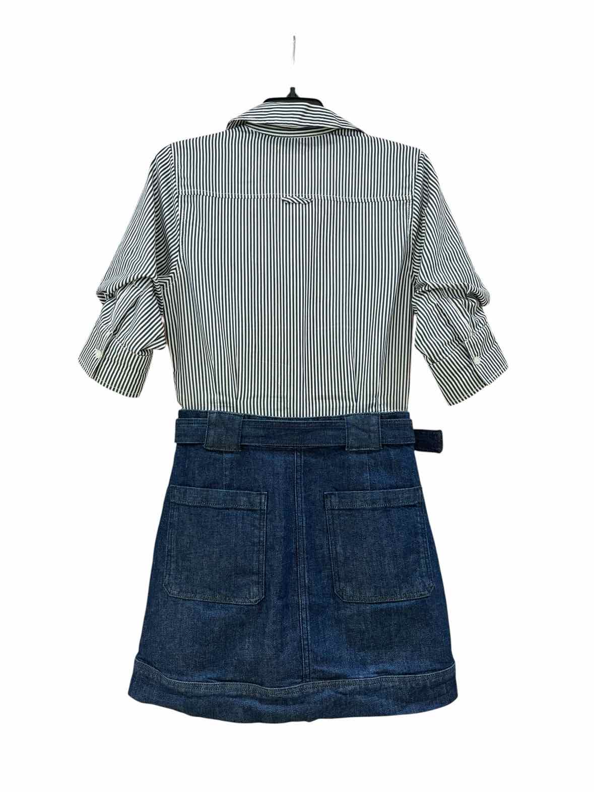 Simkhai Blue and White Size 0 Dress