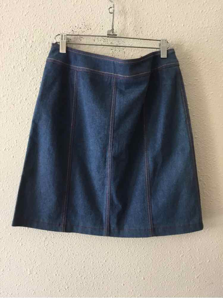Escada Chambray Size 38 Skirt