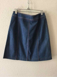 Escada Chambray Size 38 Skirt