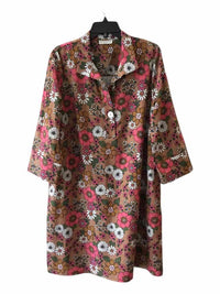 Smith & Quinn Brown multi Size L Dress