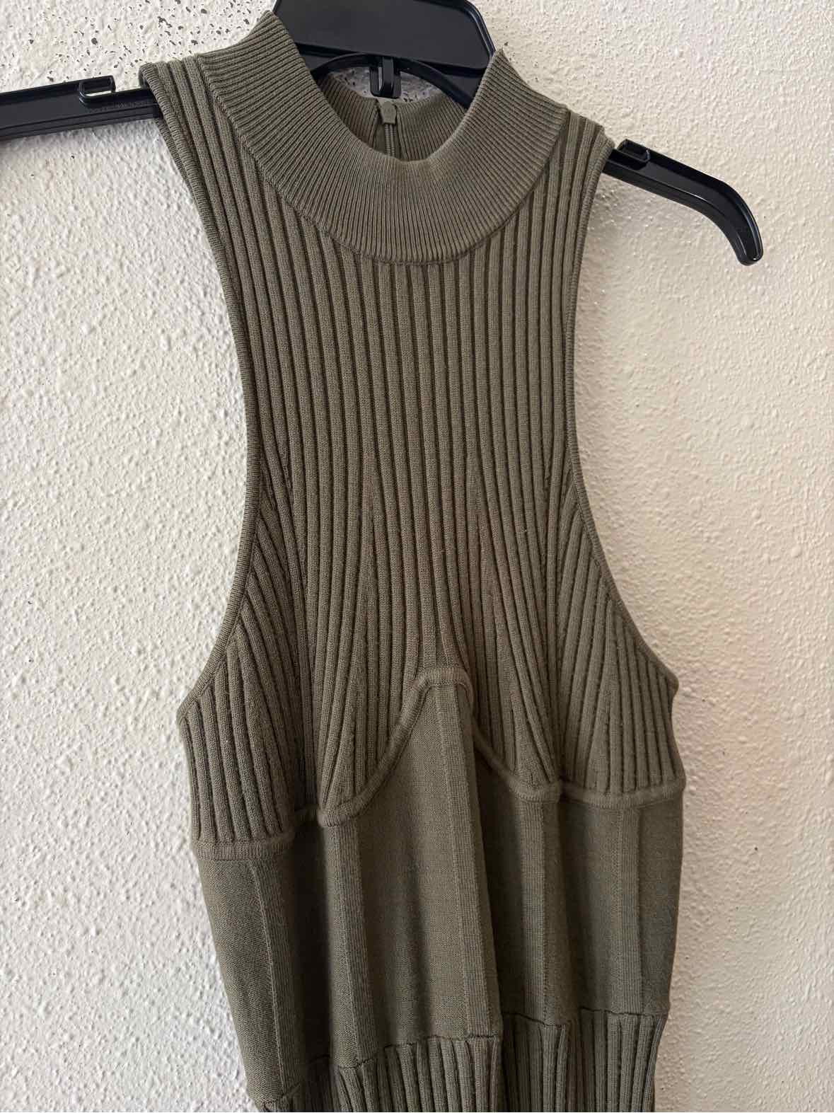 Andrea Iyamah Olive Size S/M Dress