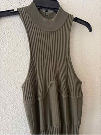 Andrea Iyamah Olive Size S/M Dress