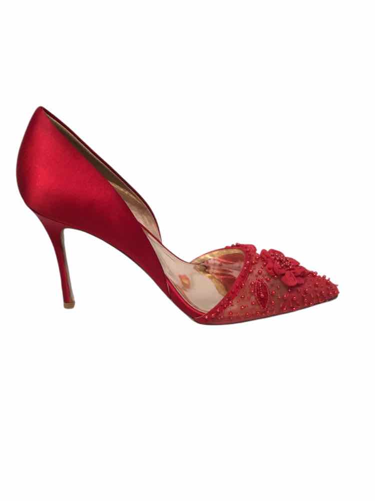 Badgley Mischka Red Size 6.5 Shoes