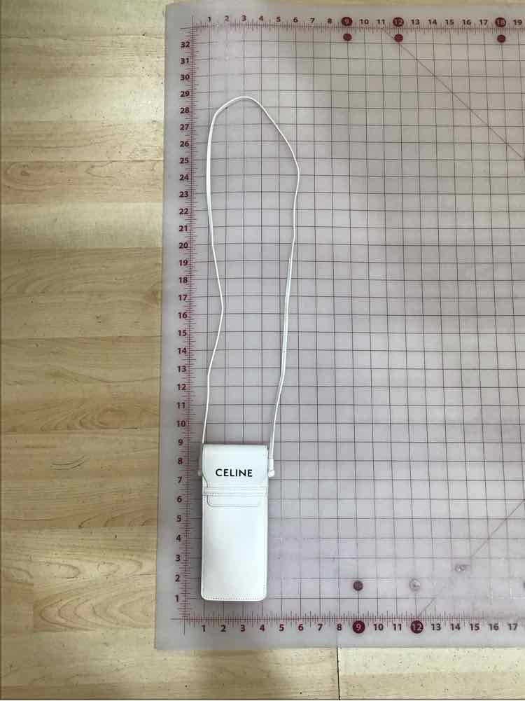 Celine White Wallet