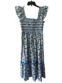 Shoshanna Blue and White Size 0 Dress