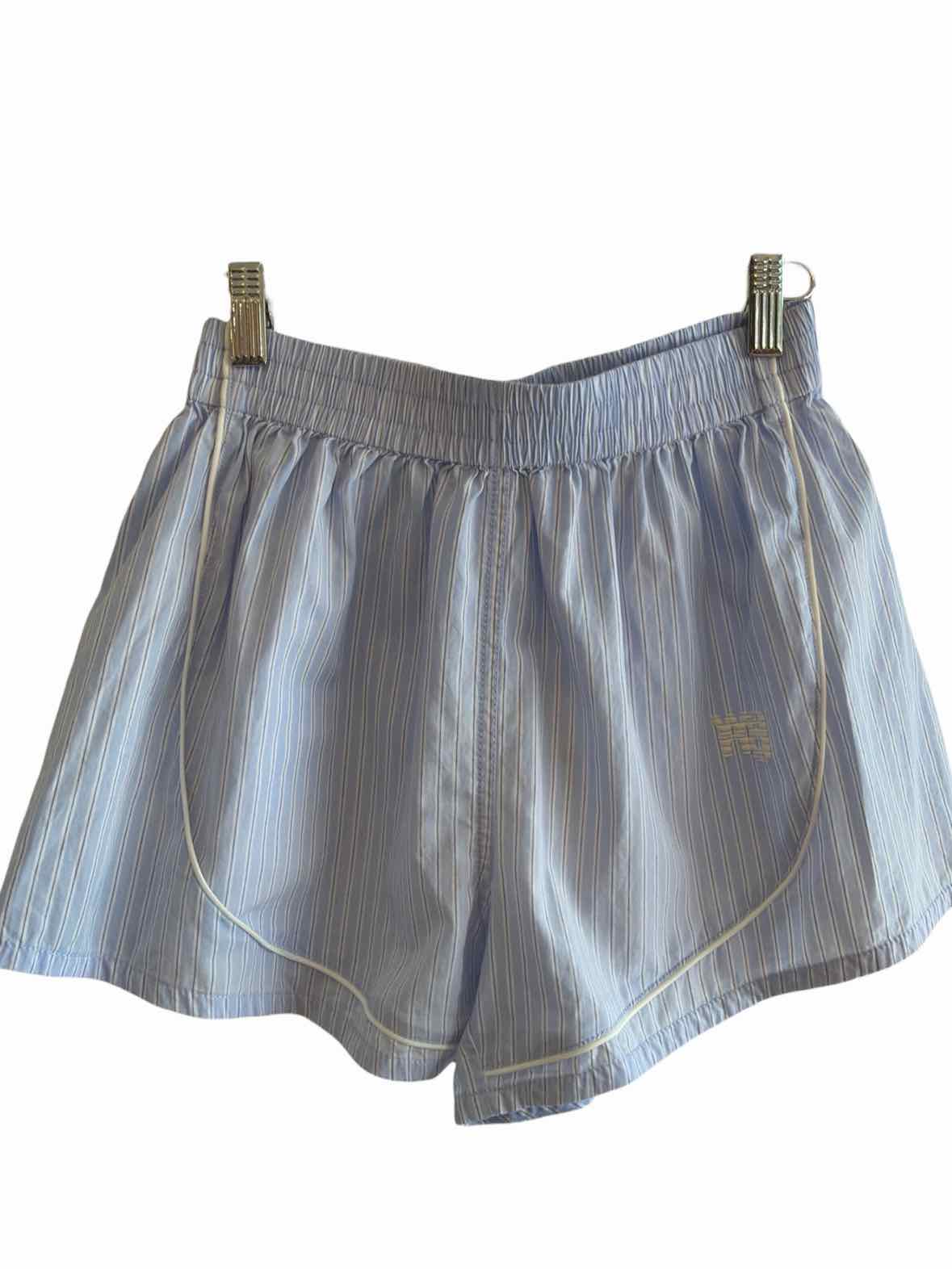 Alexander Wang blue & white Size S Shorts