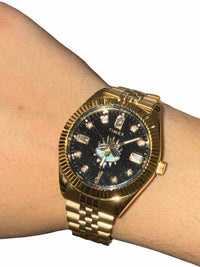 TIMEX Jacquie Aiche Gold Watch