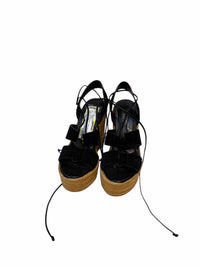 Saint Laurent black and beige Size 35 Shoes