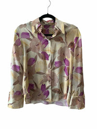 Vince Cream Multi Size XS Blouse