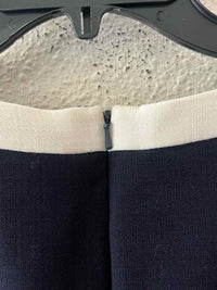 Tory Burch Navy and White Size 8 Dress