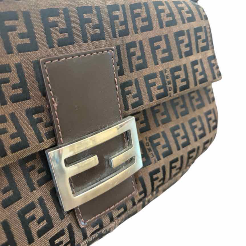 Fendi Brown and black Handbag