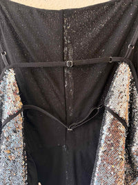 Freepeople Silver and Black Size L Tank Top