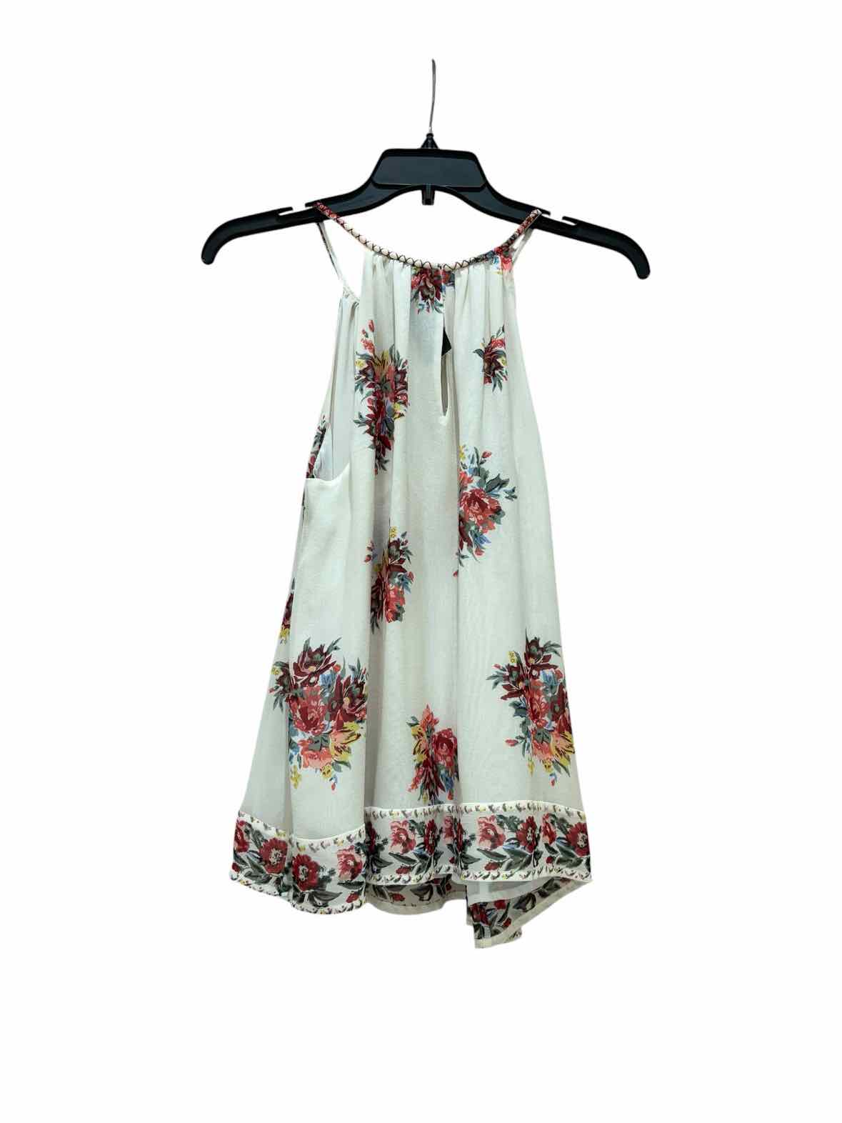Joie White Multi Size S Tank Top