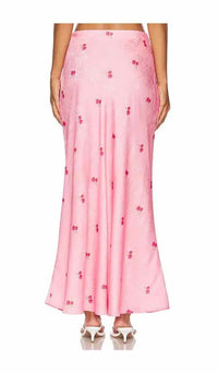 Love Shack Fancy Cherry Pink Size XL Skirt