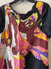 Tibi Black Multi Size 4 Dress