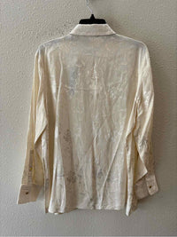 T Tahari Ivory Size L Shirt