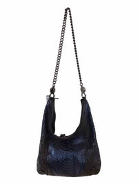 Gucci Galaxy Python Dark Blue Handbag