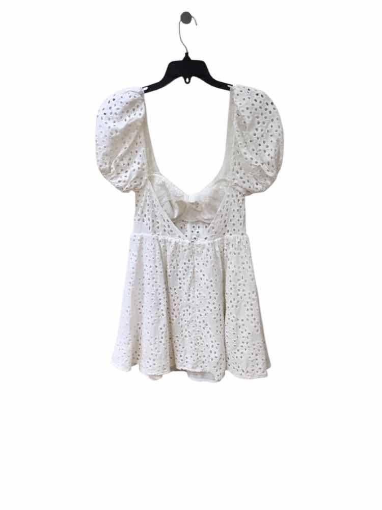 For Love & Lemons White Size M Dress – Swap Boutique