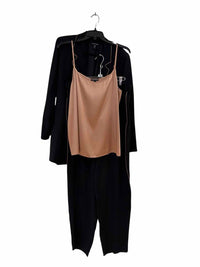 Eileen Fisher Black and tan Size M/L 3PC Ensemble