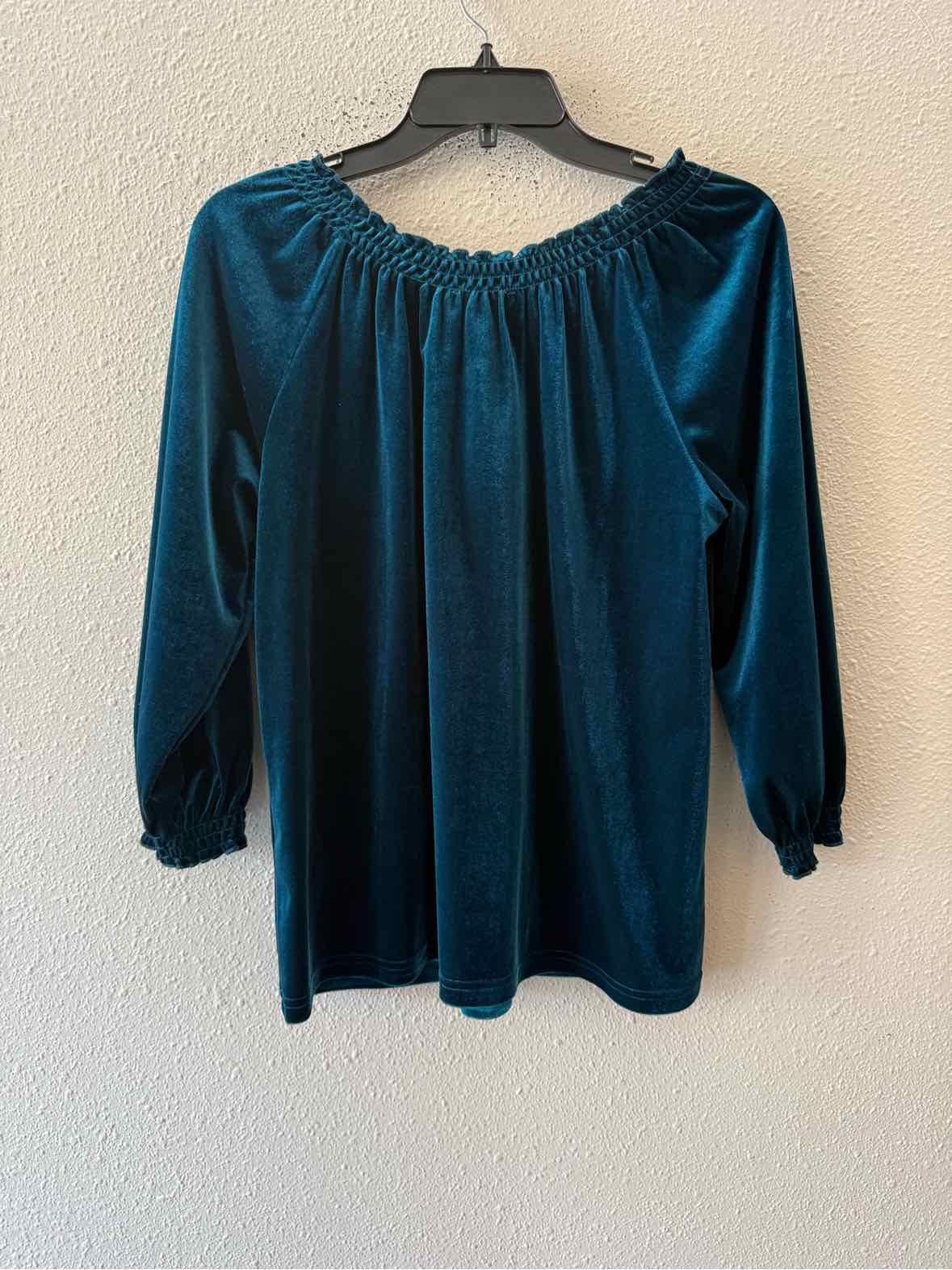 Nanette by Nanette Lepore Teal Size M Blouse