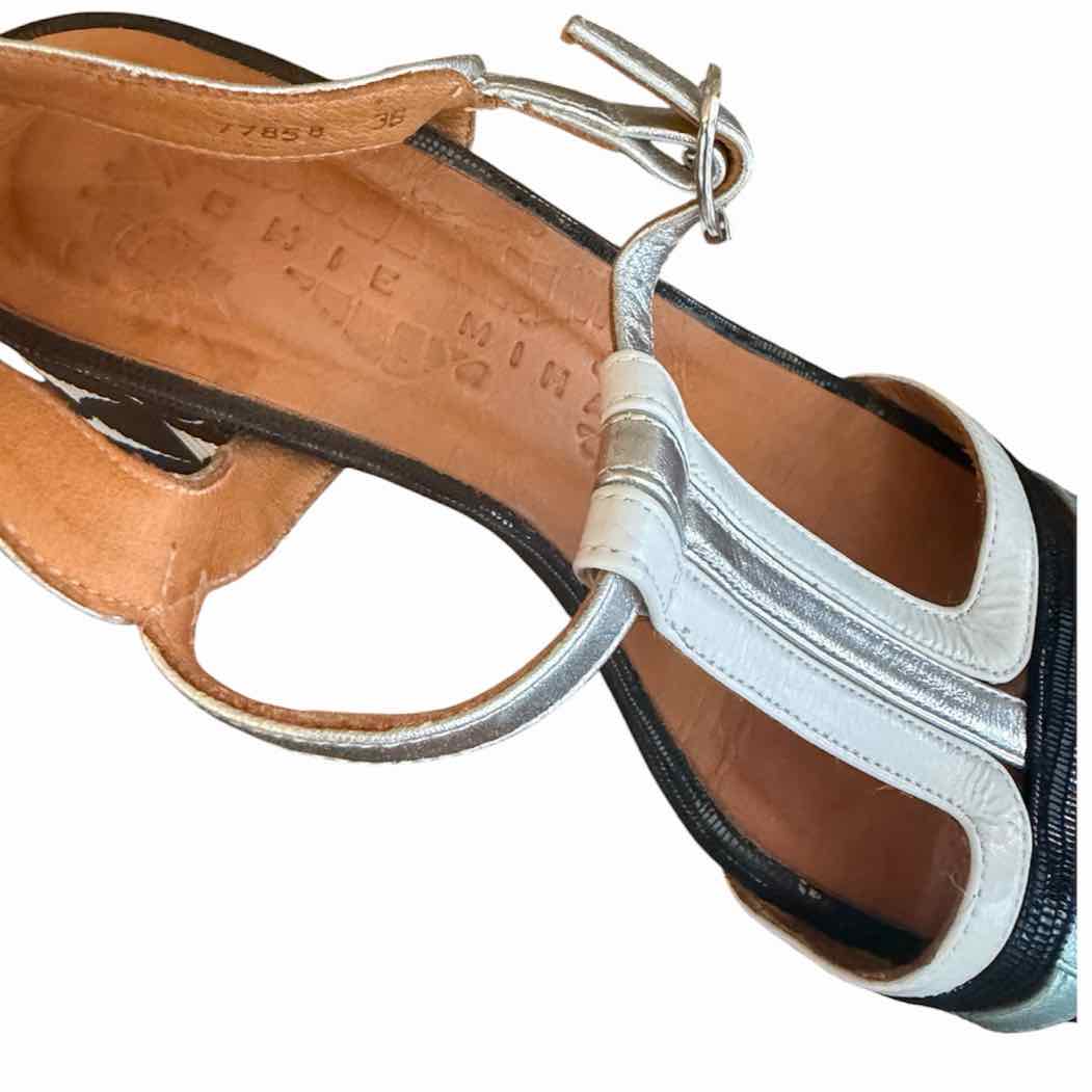 Chie Mihara Black Multi Size 36 Shoes