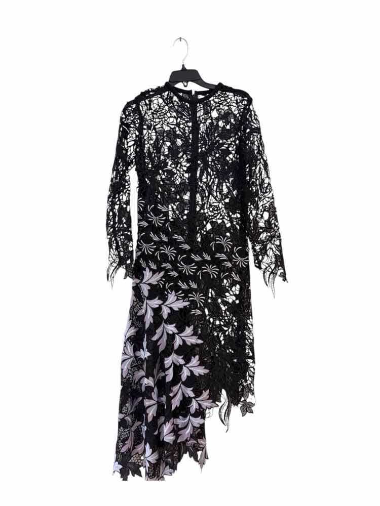 self portrait Black & Beige Size 8 Dress