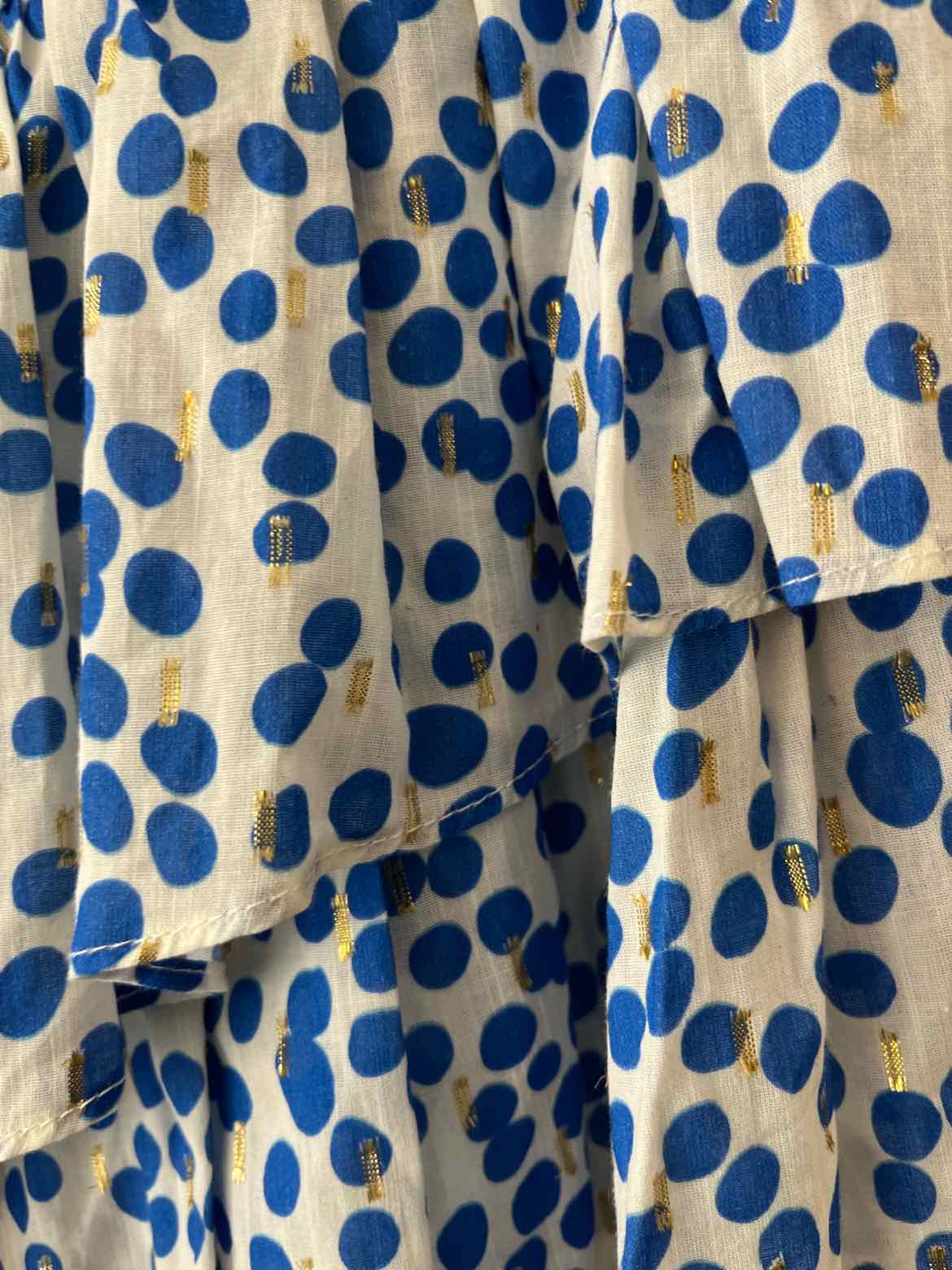 Amanda Uprichard White and Blue Size S Skort