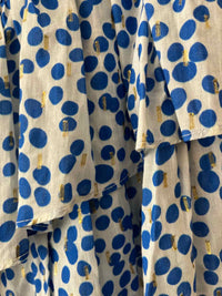 Amanda Uprichard White and Blue Size S Skort