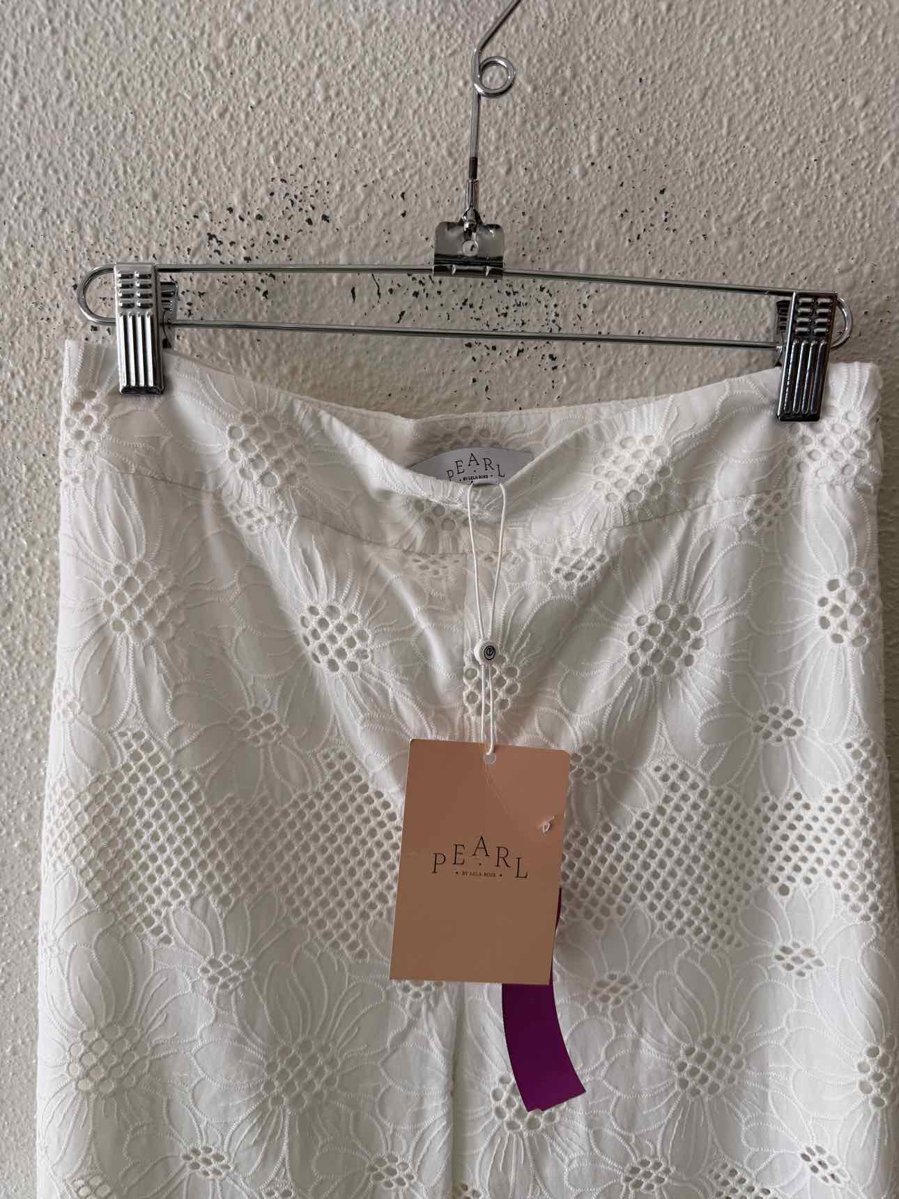 Pearl by Lela Rose Ivory Size 0 Pants
