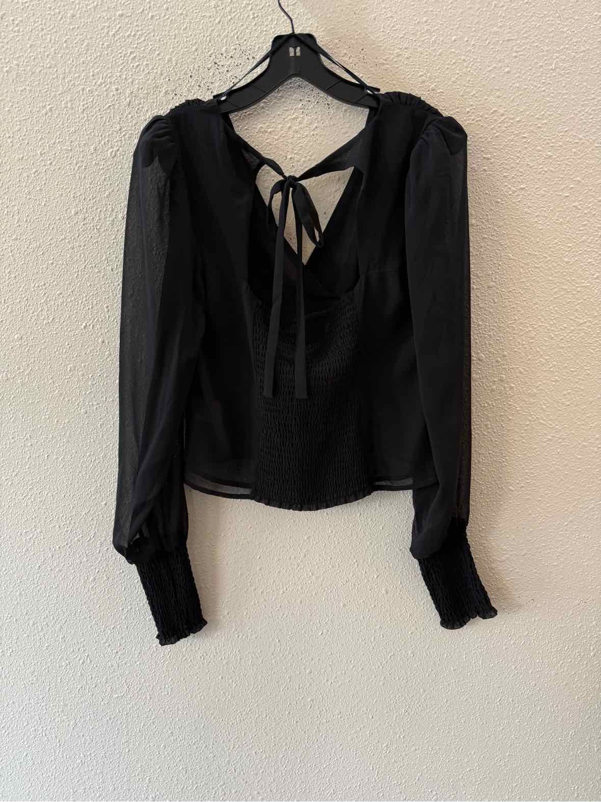 Rachel Zoe Black Size S Shirt