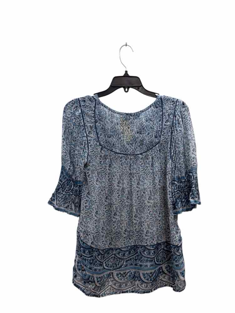sea Blue Size 6 Blouse