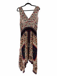 Sandro beige and multi Size 38 Dress