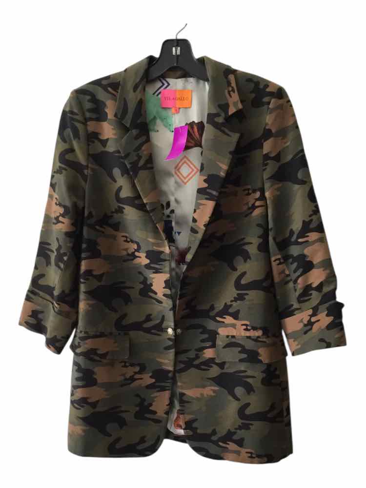 Vilagallo Camo Size 38 Blazer