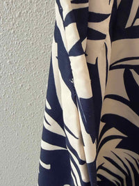 cupshe Cream and Navy Size M Pants