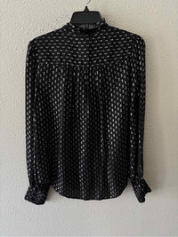 Paige Black and silver Size S Shirt