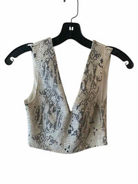 Faith in Love White and black Size 8 Tank Top