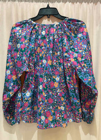 Rails Blue Multi Size M Shirt