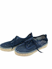Loeffler Randall Navy and Brown Size 40 Sneakers