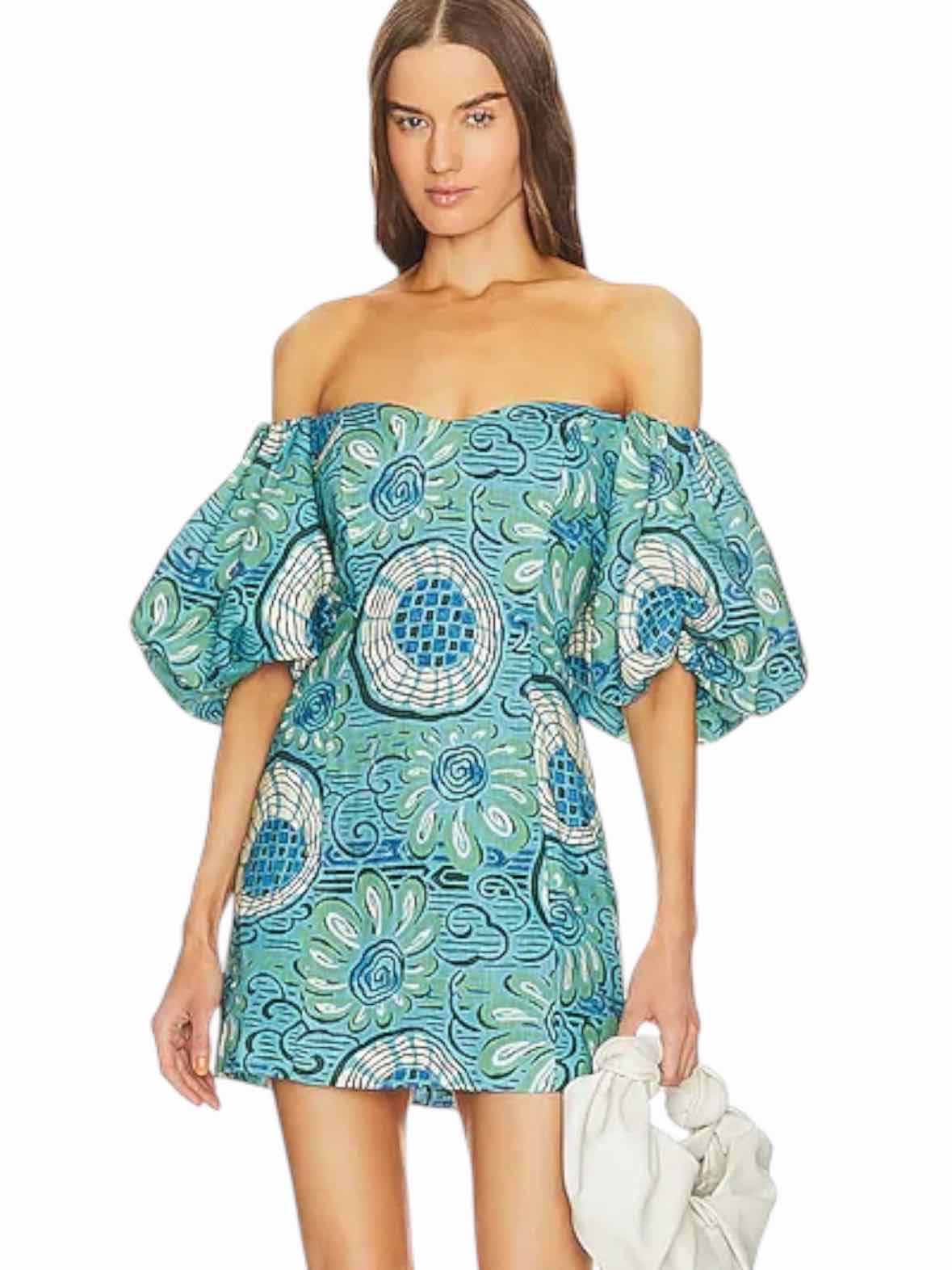 Rhode Blue and Green Size S Dress Swap Boutique Rhode Blue and Green Size S Dress Swap Boutique