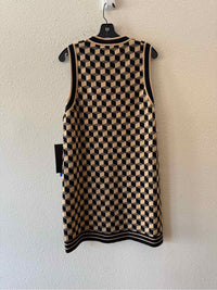 Tuckernuck Camel and Black Size L Dress