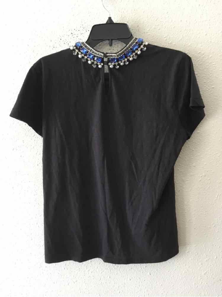 cinq a sept Black Multi Size S Shirt