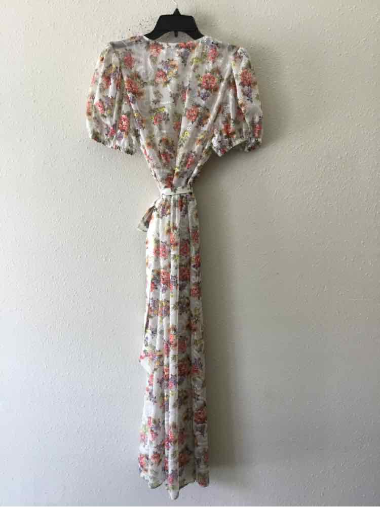 alice + olivia Cream Multi Size L Cardigan