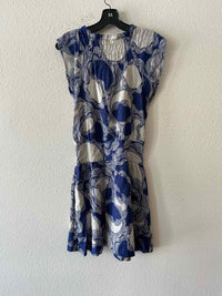 Tulle Blue and Grey Size S Dress