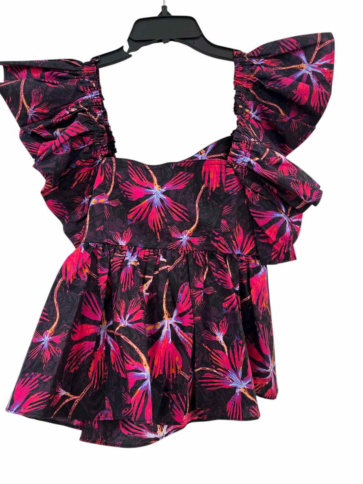 ULLA JOHNSON Dark Purple Size 6 Shirt