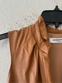 Amanda Uprichard Tan Size S Dress