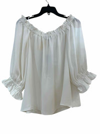 Trina Turk White Size L Shirt