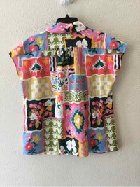Crosby by Molli Burch White Multi Size S Shirt