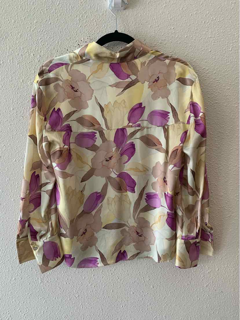 Vince Cream Multi Size XS Blouse