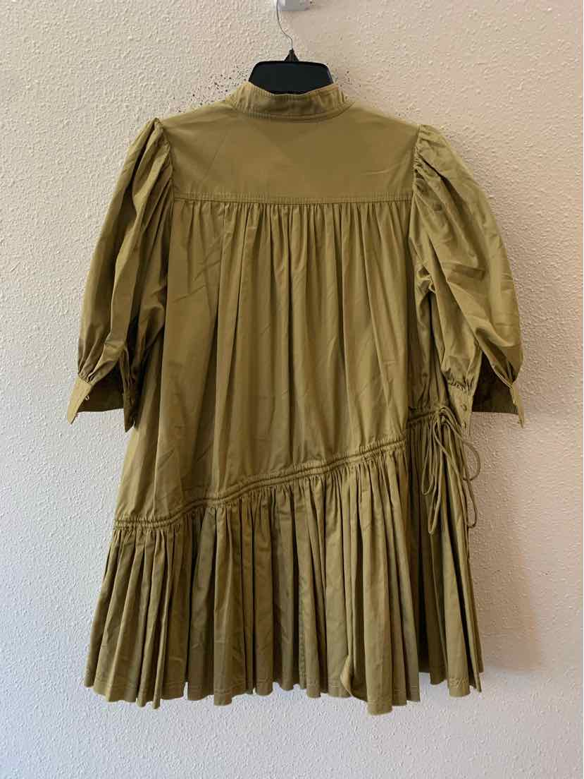 Aje. Olive Size 8 Dress